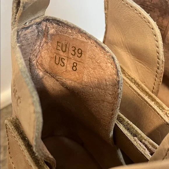 Musse & Cloud Tan Caila Bootie Sz EU 39 / US 8.5 - Picture 5 of 8
